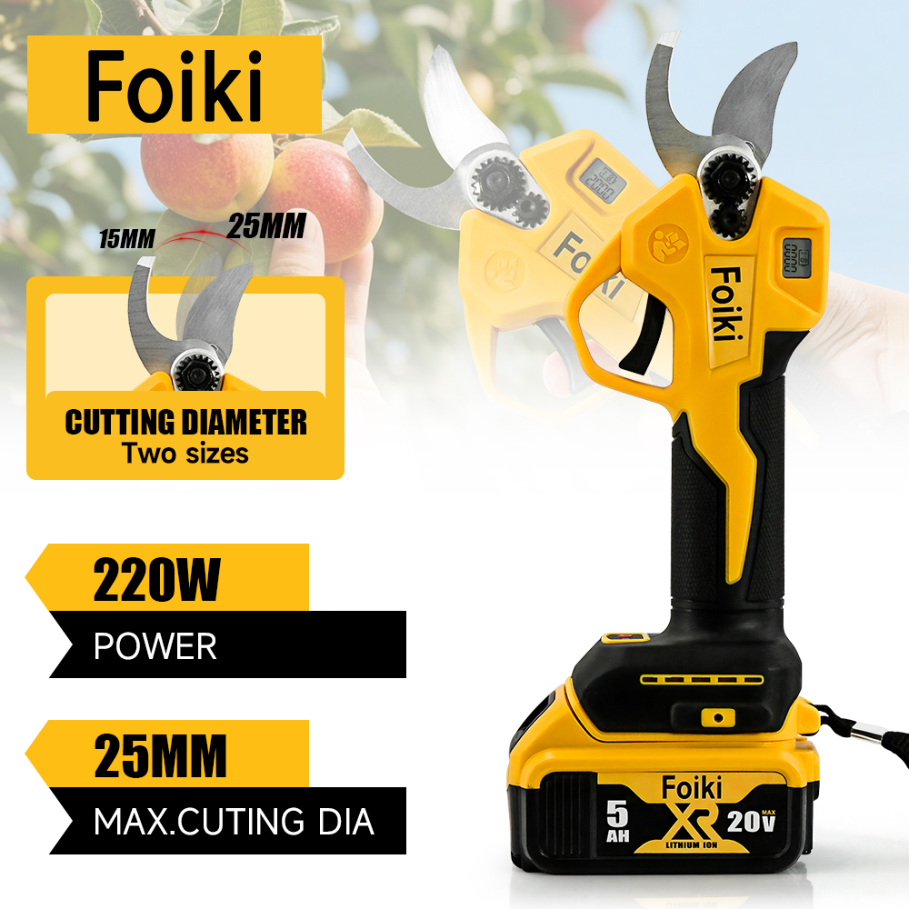 Gardening Tools Scissors - M-WALK Gunting Pemangkas Elektrik Tanpa Sikat