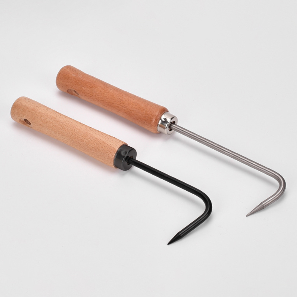 Grass Seed Spreader - 1 buah kait cakar tunggal alat