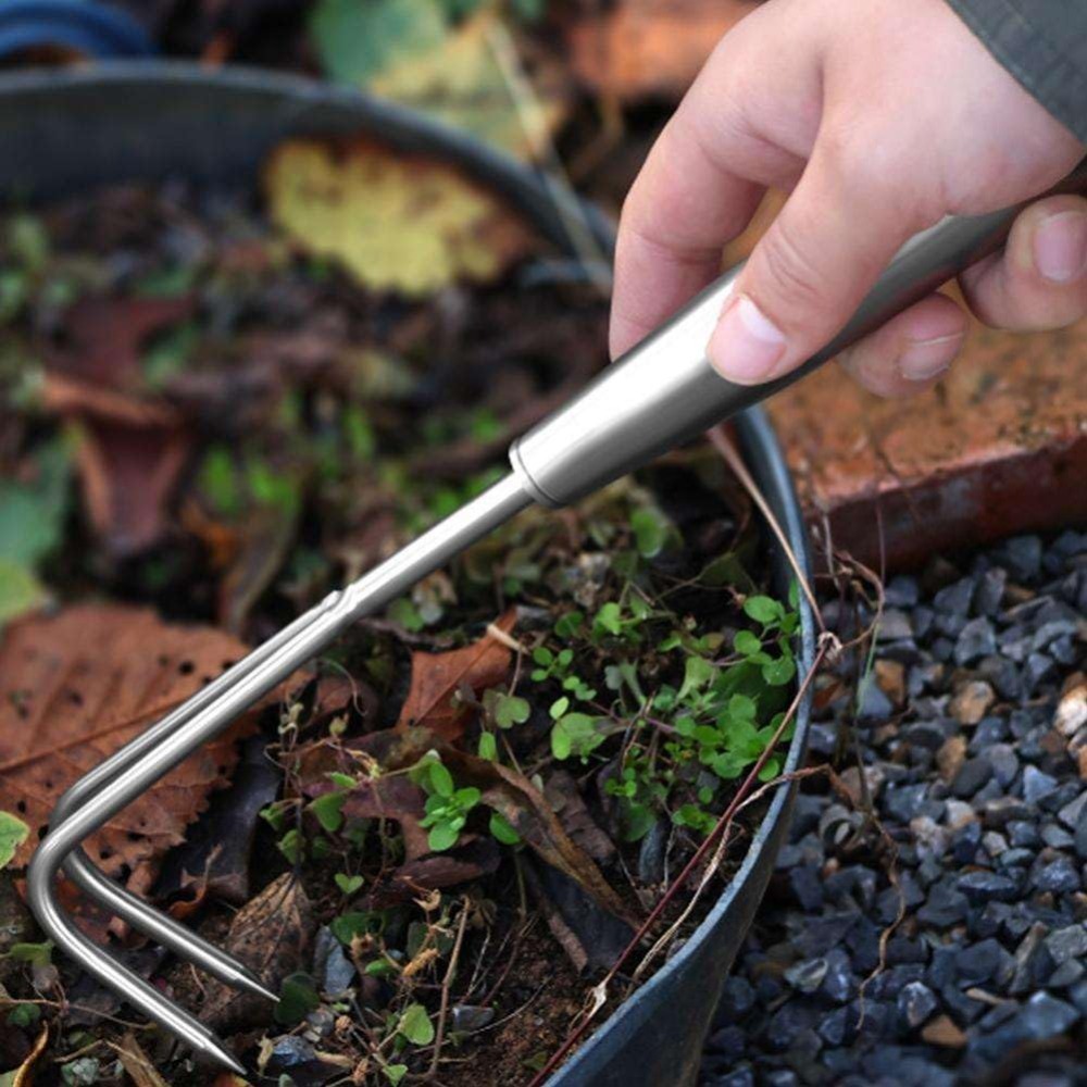Gardening Tools To Remove Weeds - Penarik Gulma Baja Tahan Karat 2-7