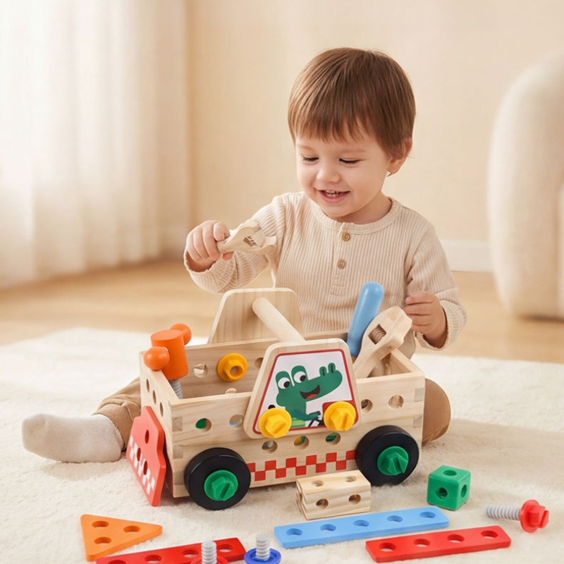 Gardening Tools For Kids - Truk Mainan Perakitan Anak untuk Taman
