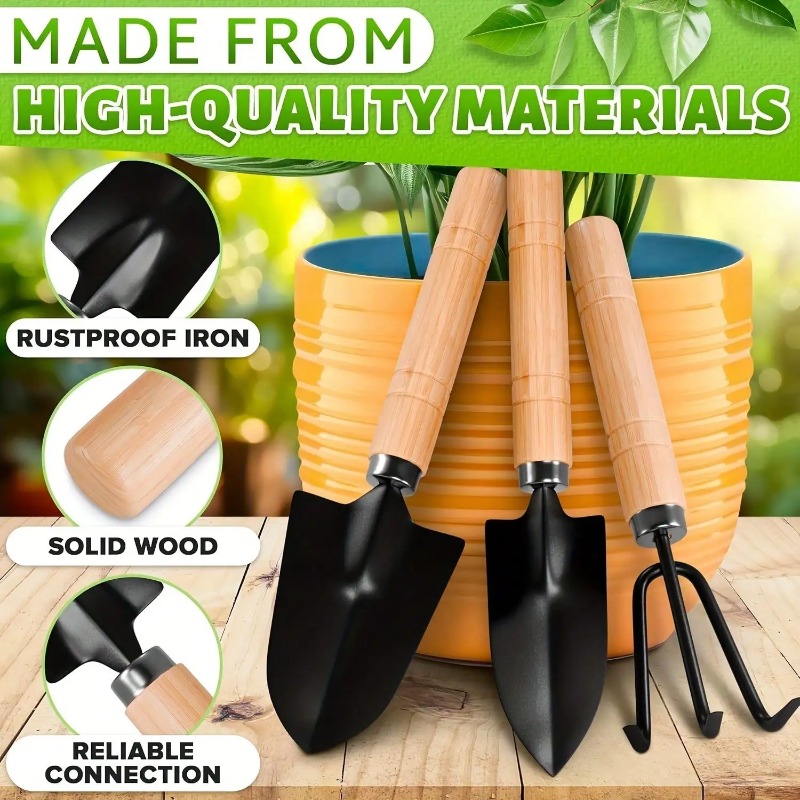 Gardening Tools Combo - 3 Buah/1Set Set Alat Berkebun Mini
