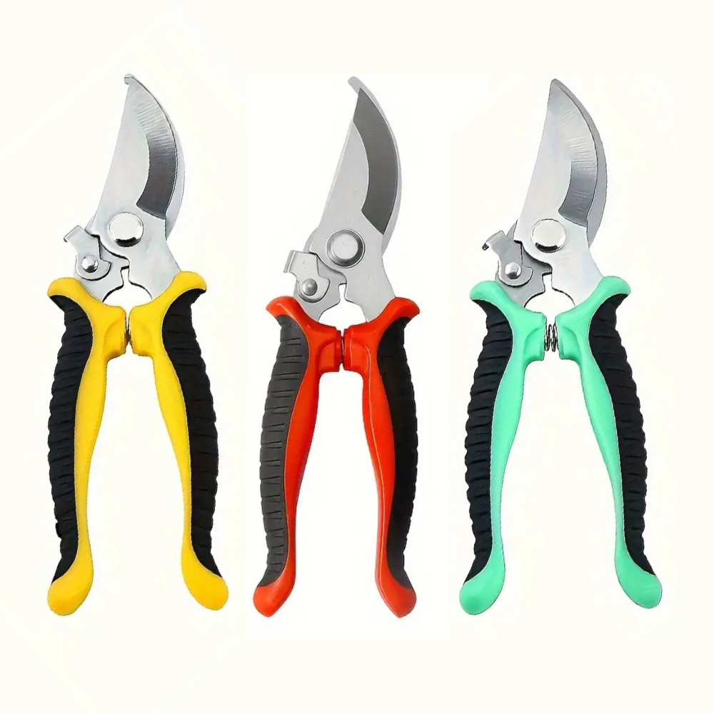 Gardening Tools Scissors - Pemotong Tanaman Bypass Pruner Baja Anti
