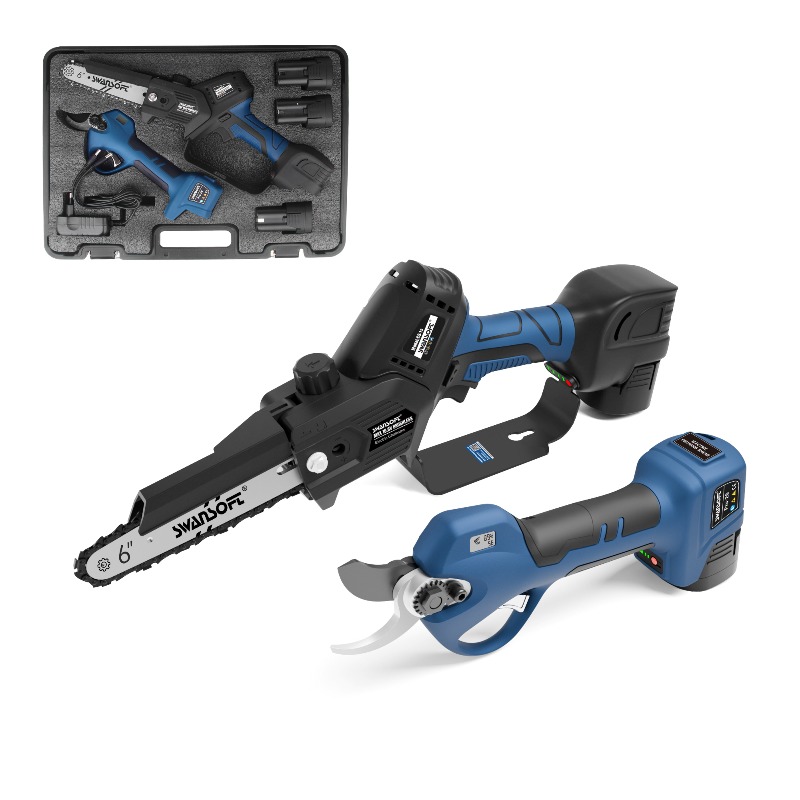 Gardening Tools Combo - 【Terlaris】Gunting Pemangkas Listrik Tanpa Kabel dan