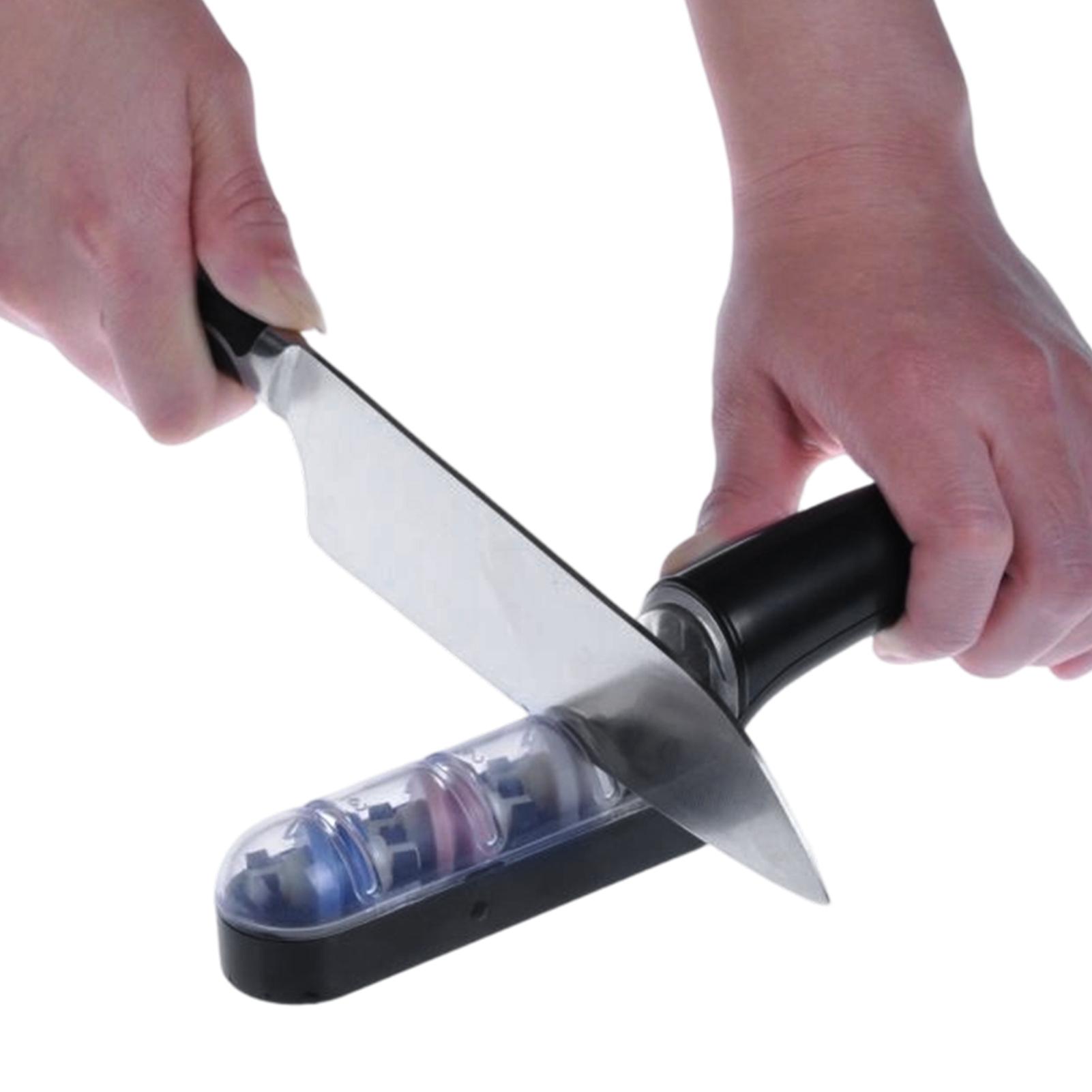 Gardening Tools For Seniors - Pengasah Pisau Profesional 3 Tahap dengan