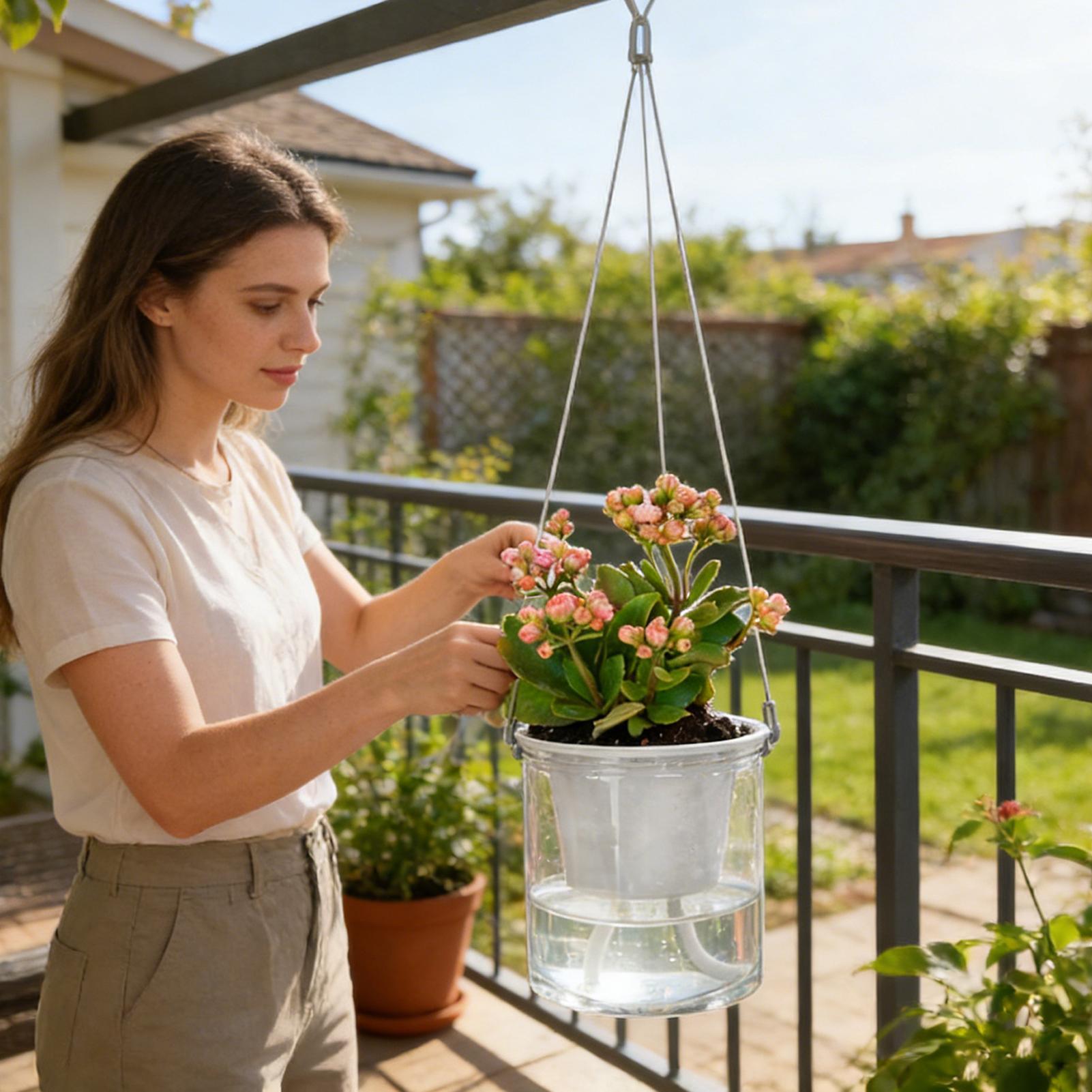 Tali Penyiraman Otomatis 2-Pie - Self-Watering Planter ulasan dan harga