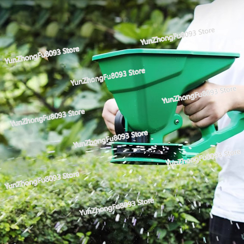 Alat Penabur Pupuk dan Benih R - Grass Seed Spreader ulasan dan harga