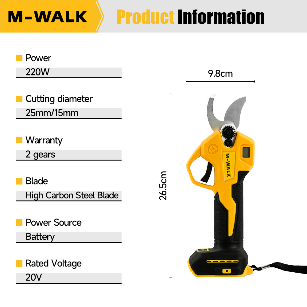 M-WALK Gunting Pemangkas Elekt - Gardening Tools Scissors ulasan dan harga
