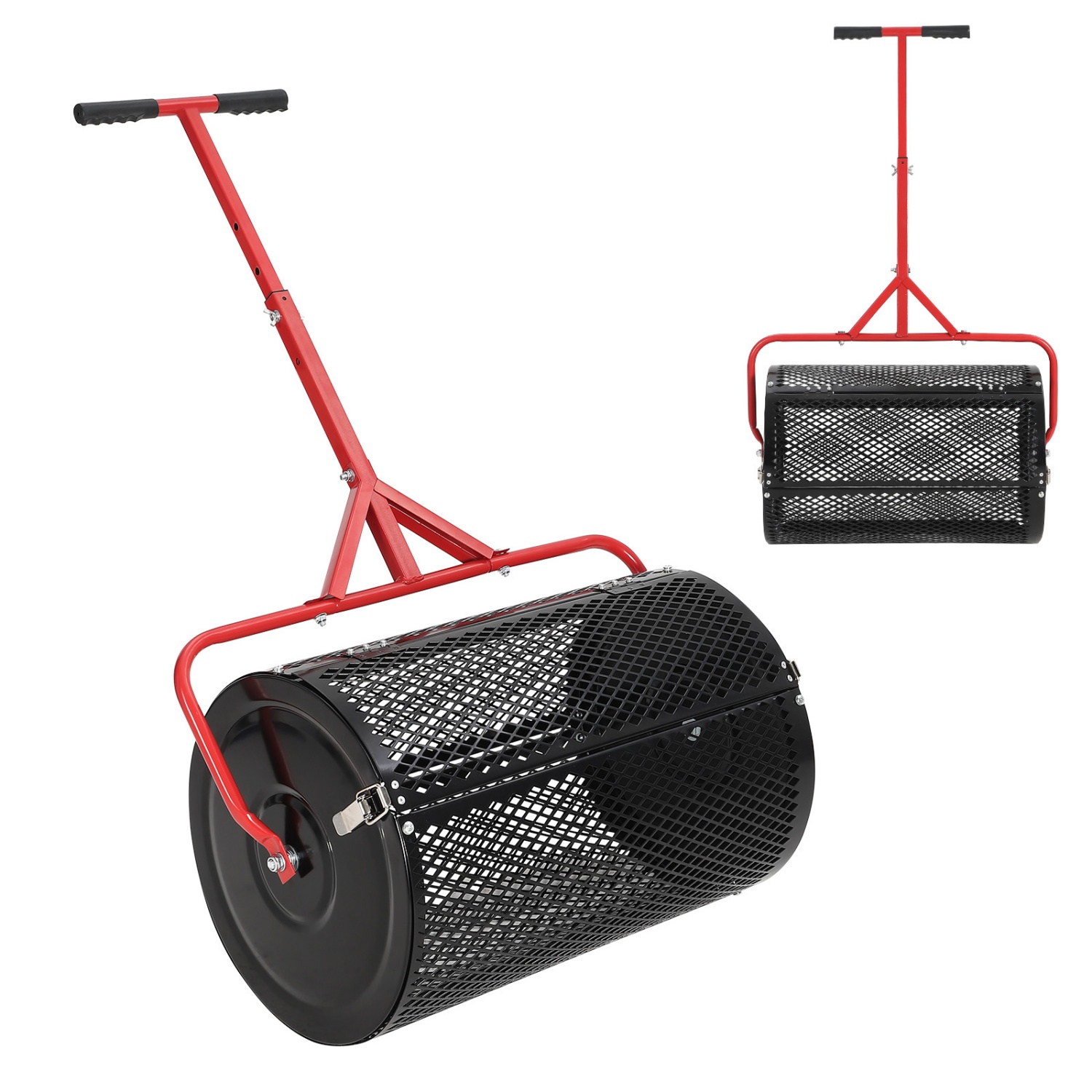 Penyebar Kompos, Penyebar Lumu - Grass Seed Spreader ulasan dan harga