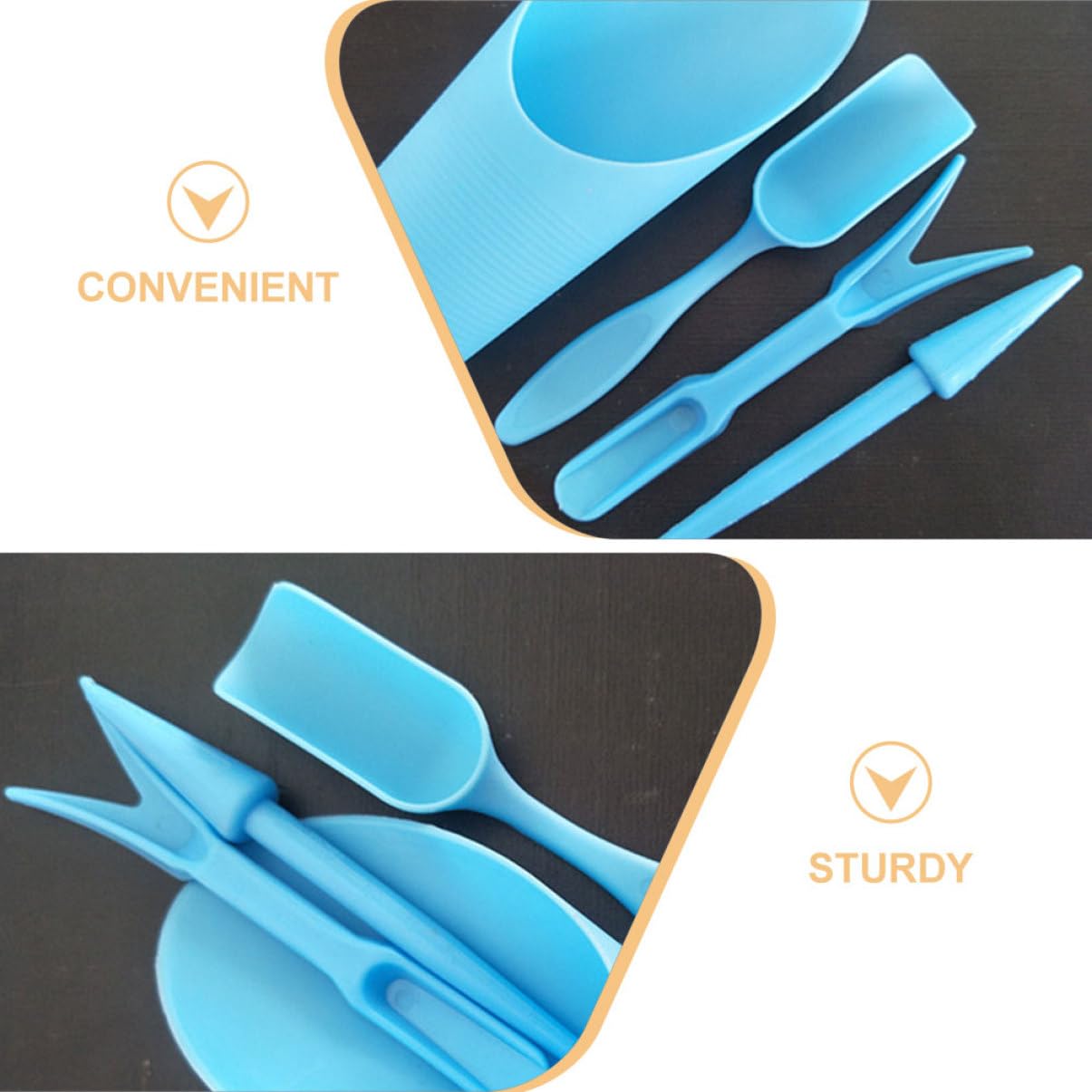 4 buah/set, ember plastik taha - Gardening Tools Combo ulasan dan harga
