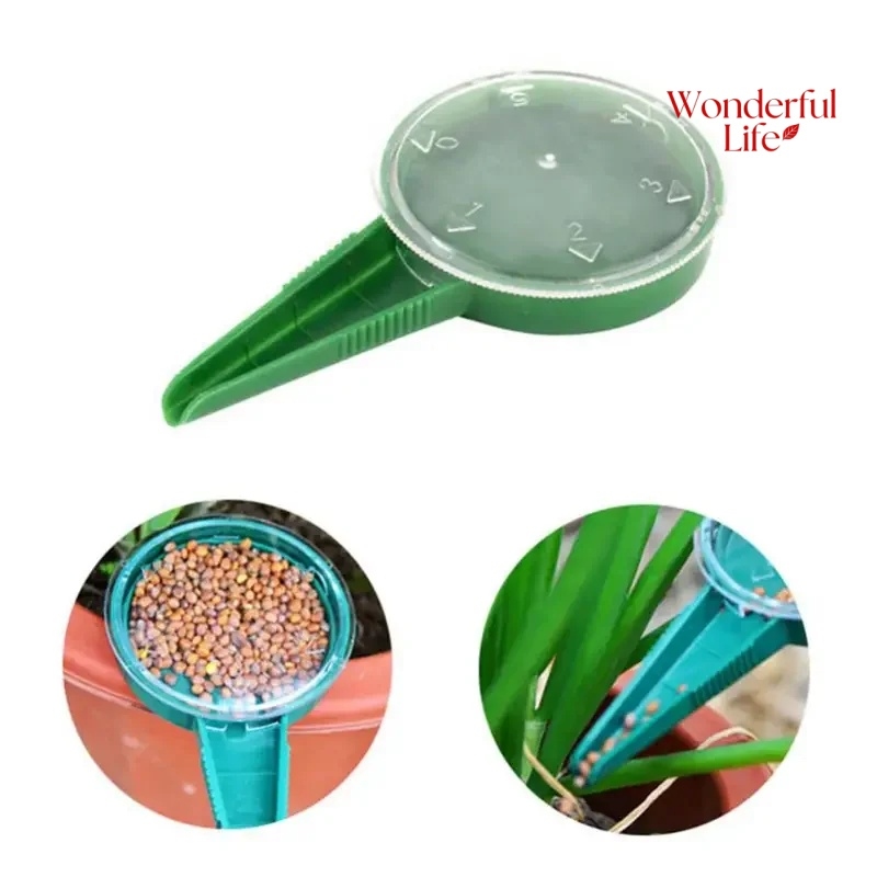 1 Buah Alat Penyemai Benih Mul - Grass Seed Spreader ulasan dan harga