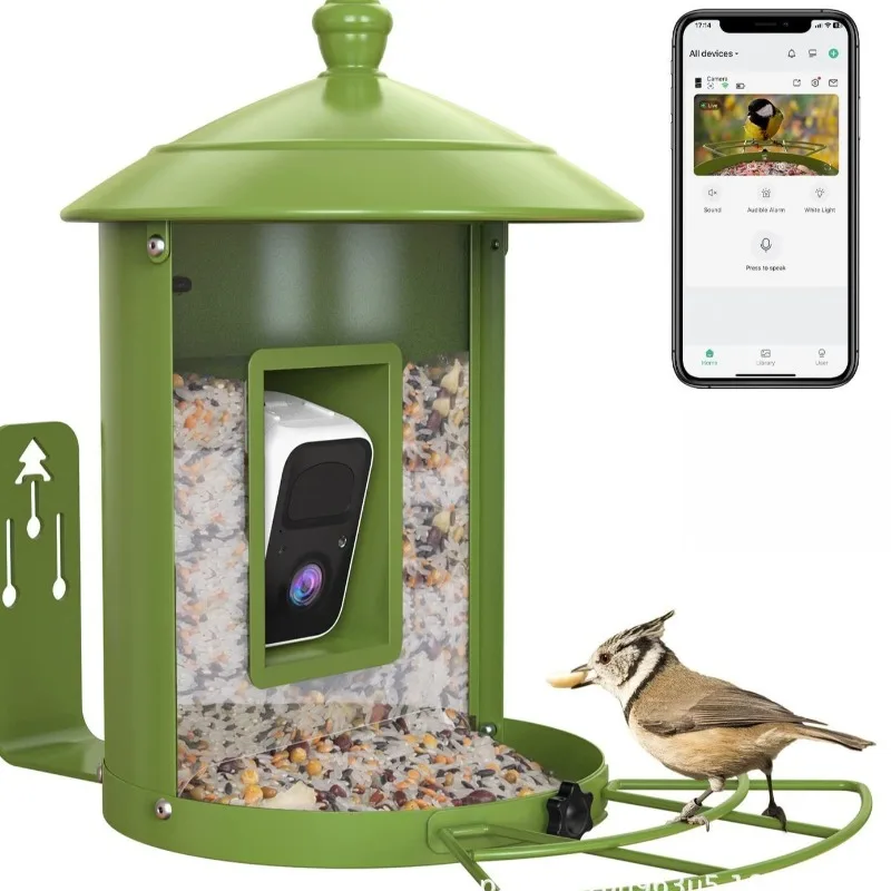 Pengumpan burung cerdas AI den - Gardening Tools Definition ulasan dan harga