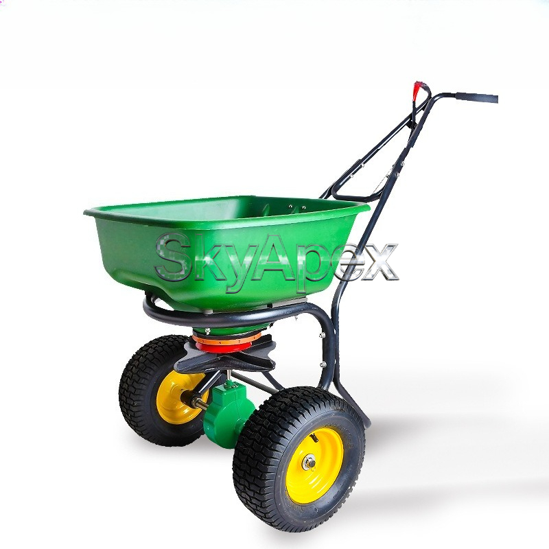 Mesin Penabur Pupuk dan Benih  - Grass Seed Spreader ulasan dan harga