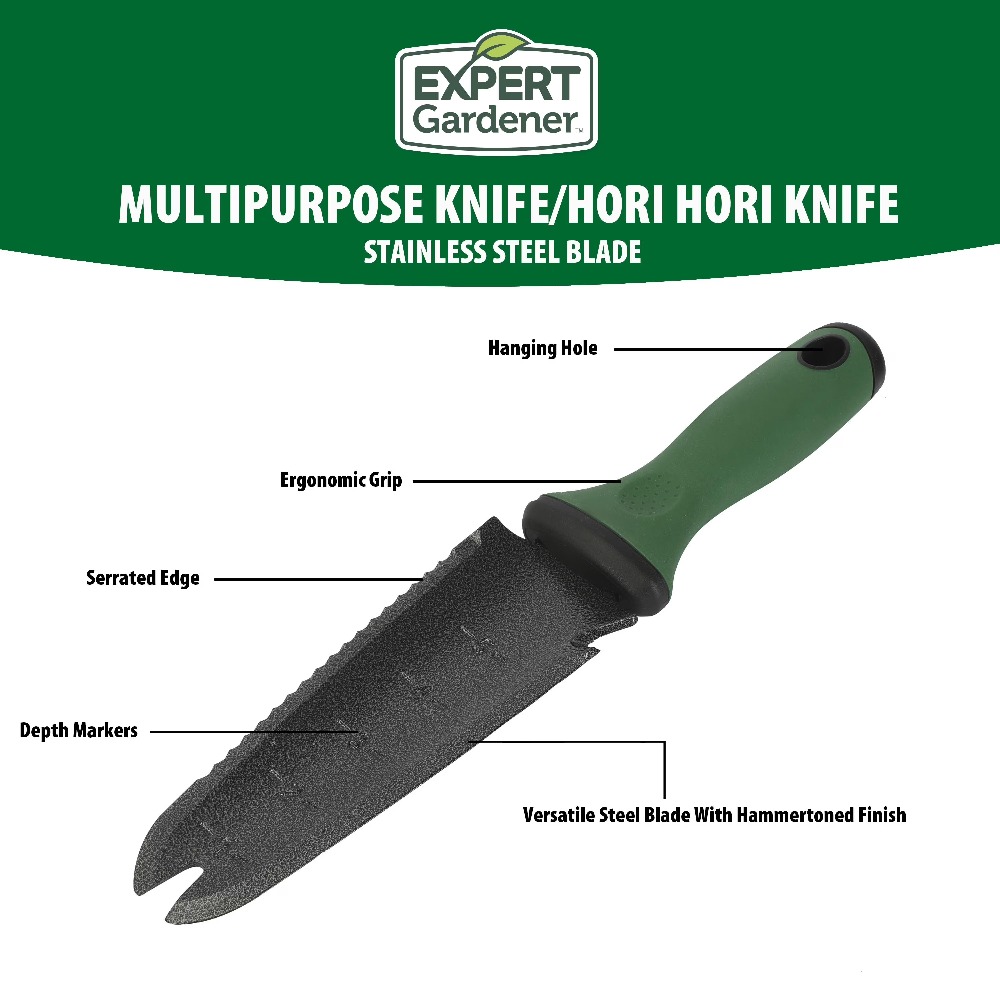 Pisau Kebun Hori Hori Serbagun - Gardening Tools For Digging ulasan dan harga