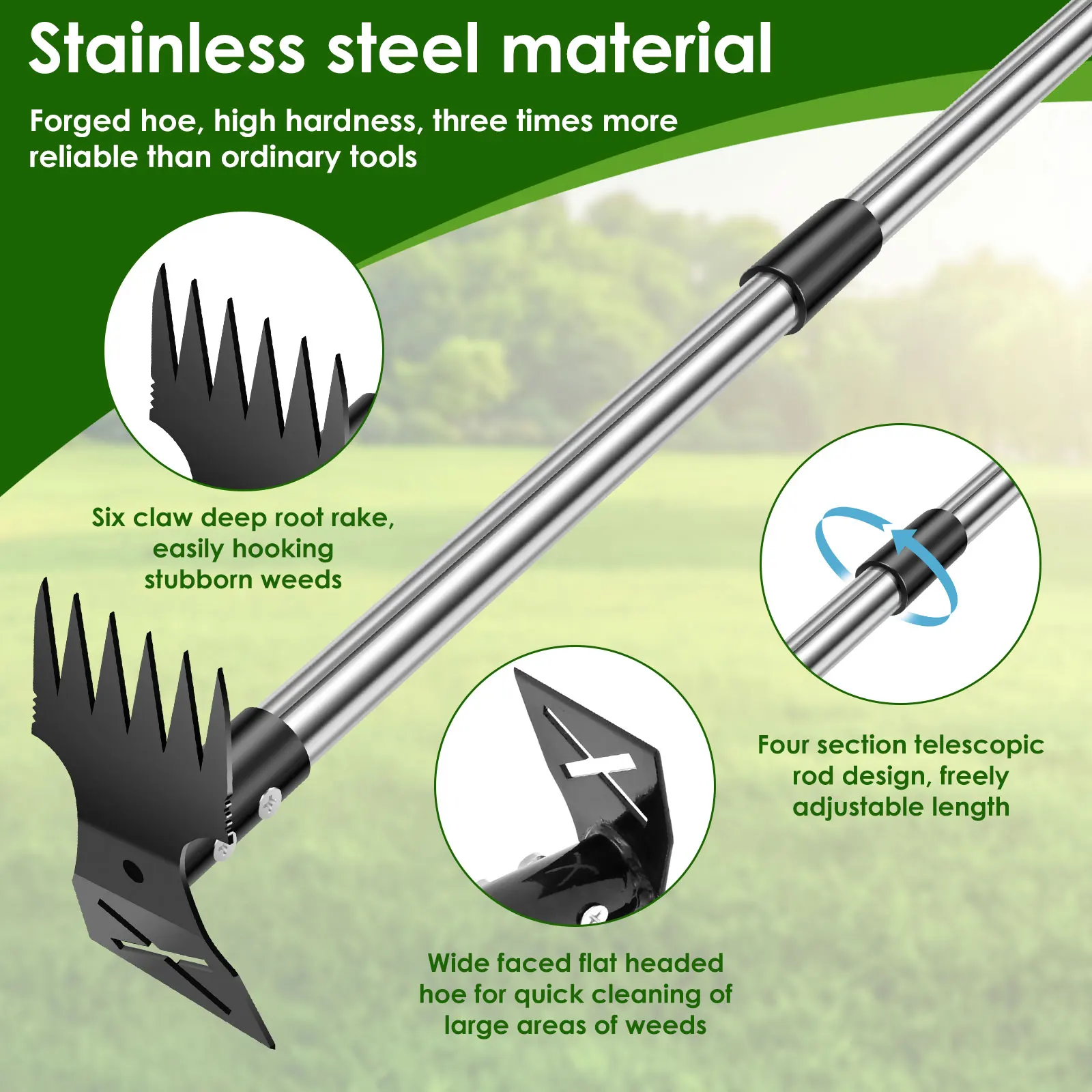 Alat Pencabut Rumput Taman dar - Gardening Tools To Remove Weeds ulasan dan harga