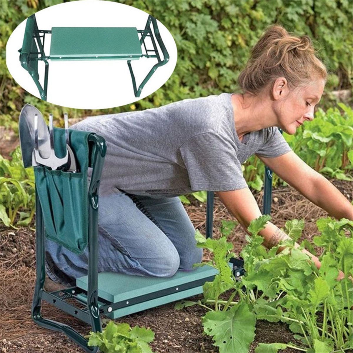 B23BBG 2 in 1 Alat Duduk dan P - Gardening Tools For Seniors ulasan dan harga