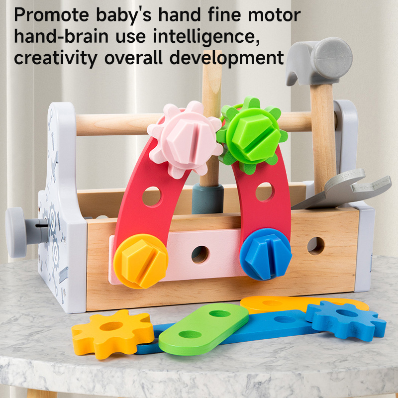 Kotak Perkakas Kayu untuk Anak - Gardening Tools Set Gift ulasan dan harga