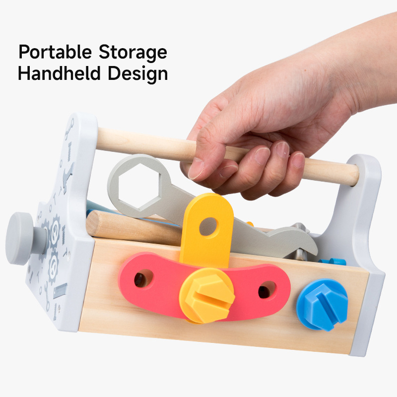 Kotak Perkakas Kayu untuk Anak - Gardening Tools Set Gift ulasan dan harga