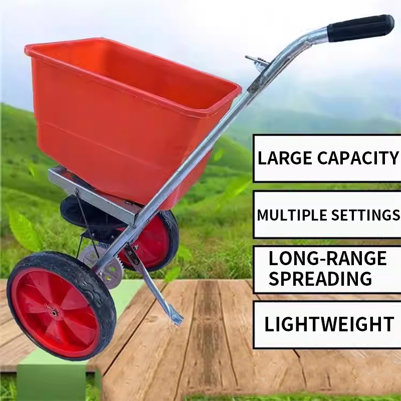 Mesin Penyemai dan Pemupuk Ben - Grass Seed Spreader ulasan dan harga