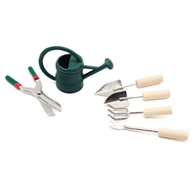 1/12 Set Alat Berkebun Miniatu - Gardening Tools ulasan dan harga