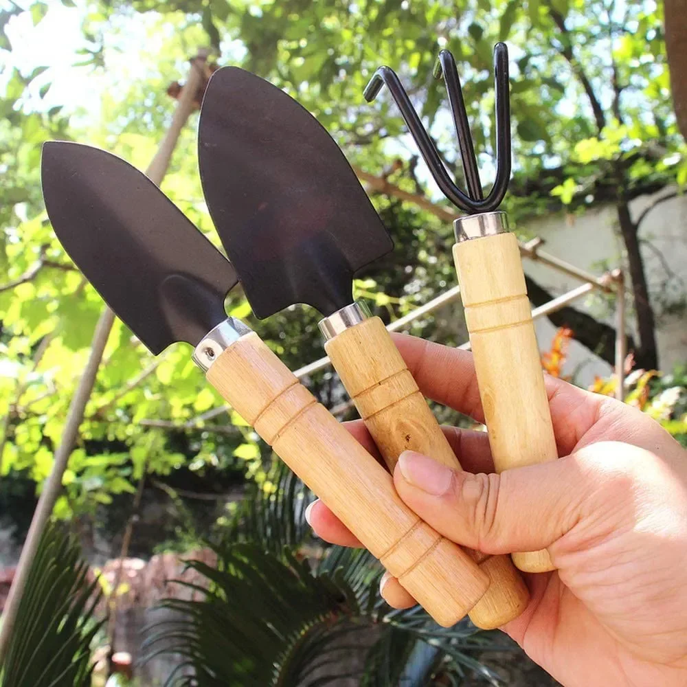 3Pcs/Set Peralatan Taman Mini  - Gardening Tools For Digging ulasan dan harga