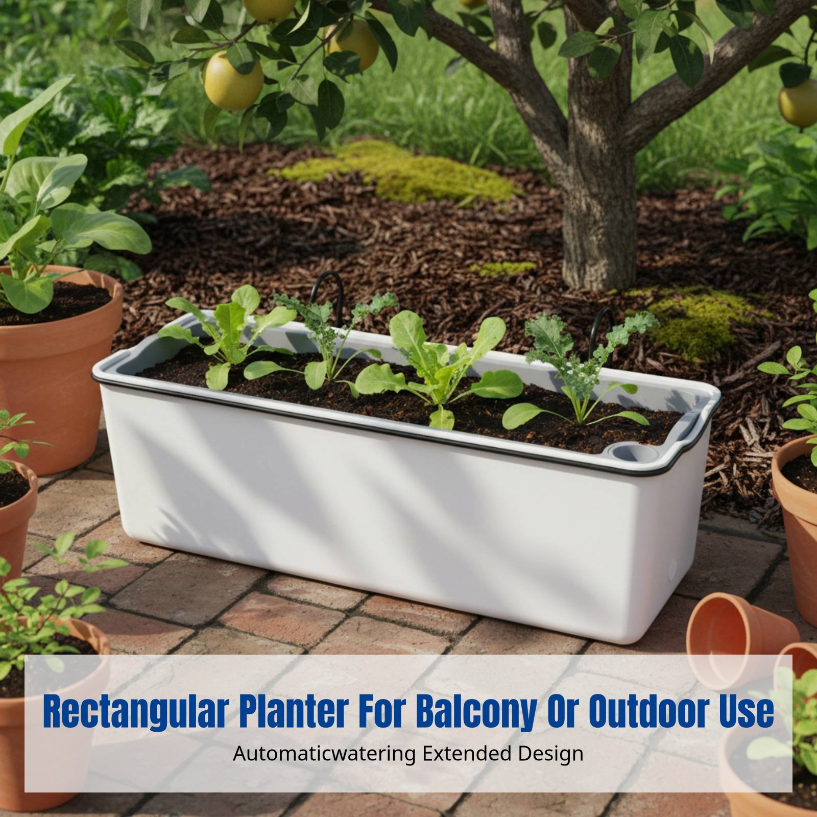 Pot Bunga Gantung Balkon Perse - Self-Watering Planter ulasan dan harga
