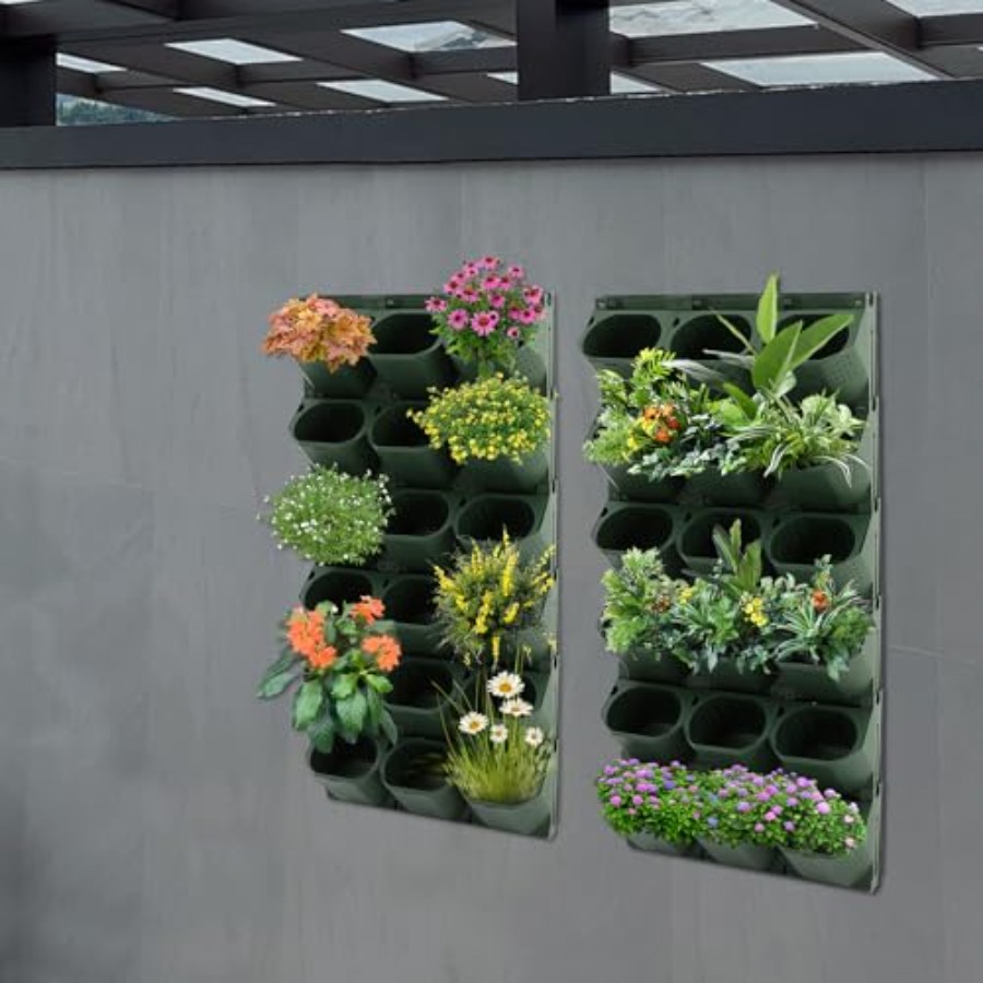 Pot Tanaman Dinding 36-Slot de - Self-Watering Planter ulasan dan harga