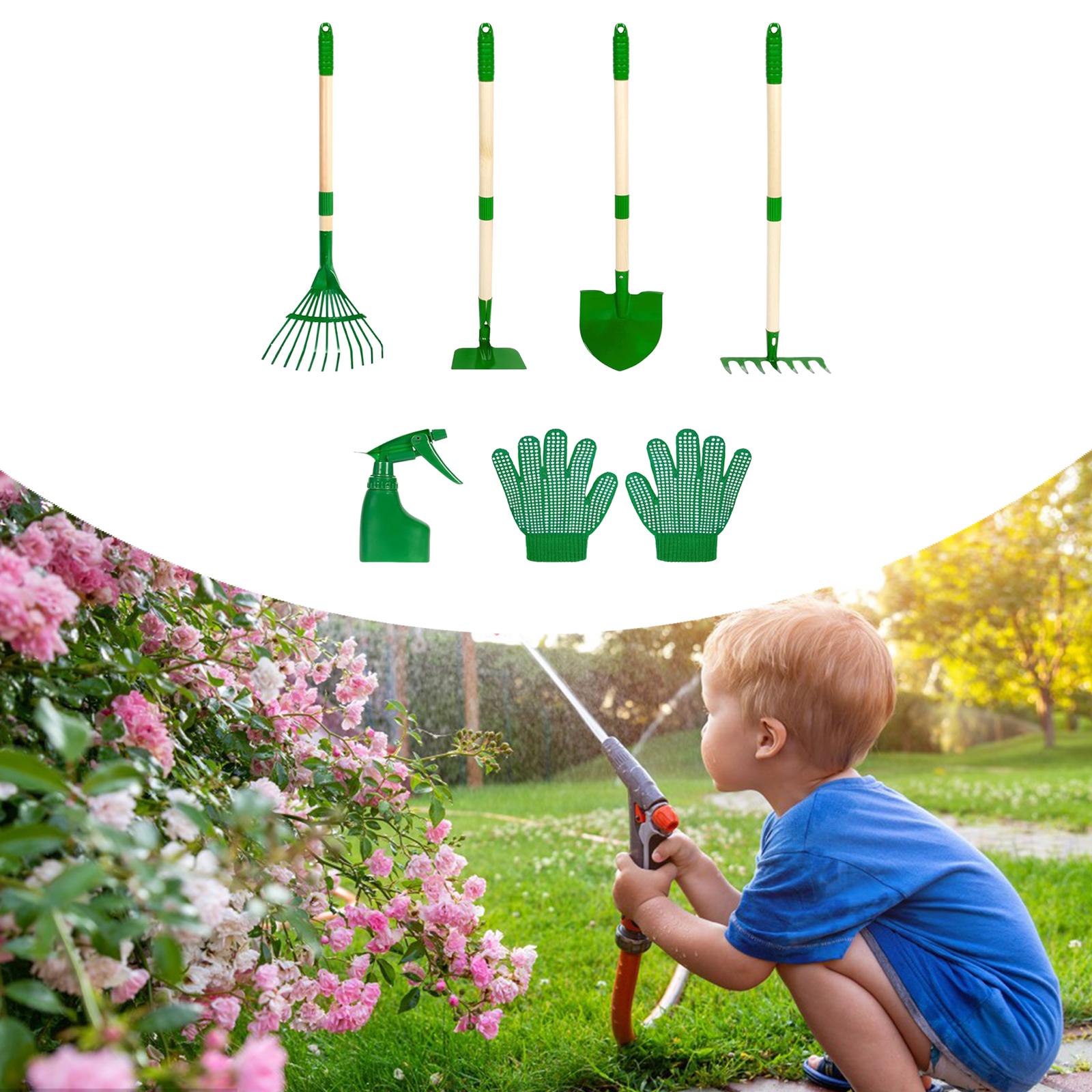 6x Set Alat Berkebun Anak-anak - Gardening Tools Set Gift ulasan dan harga