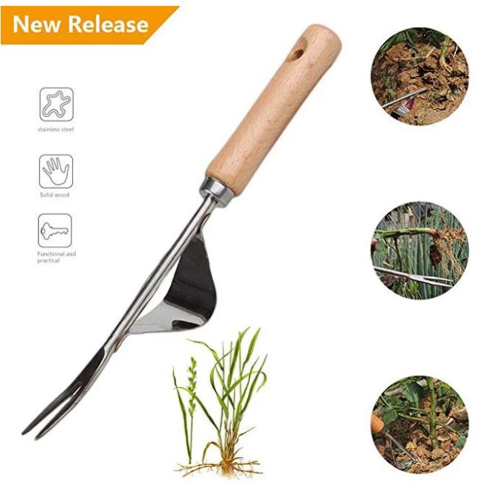 1 buah pegangan kayu besi taha - Gardening Tools To Remove Weeds ulasan dan harga