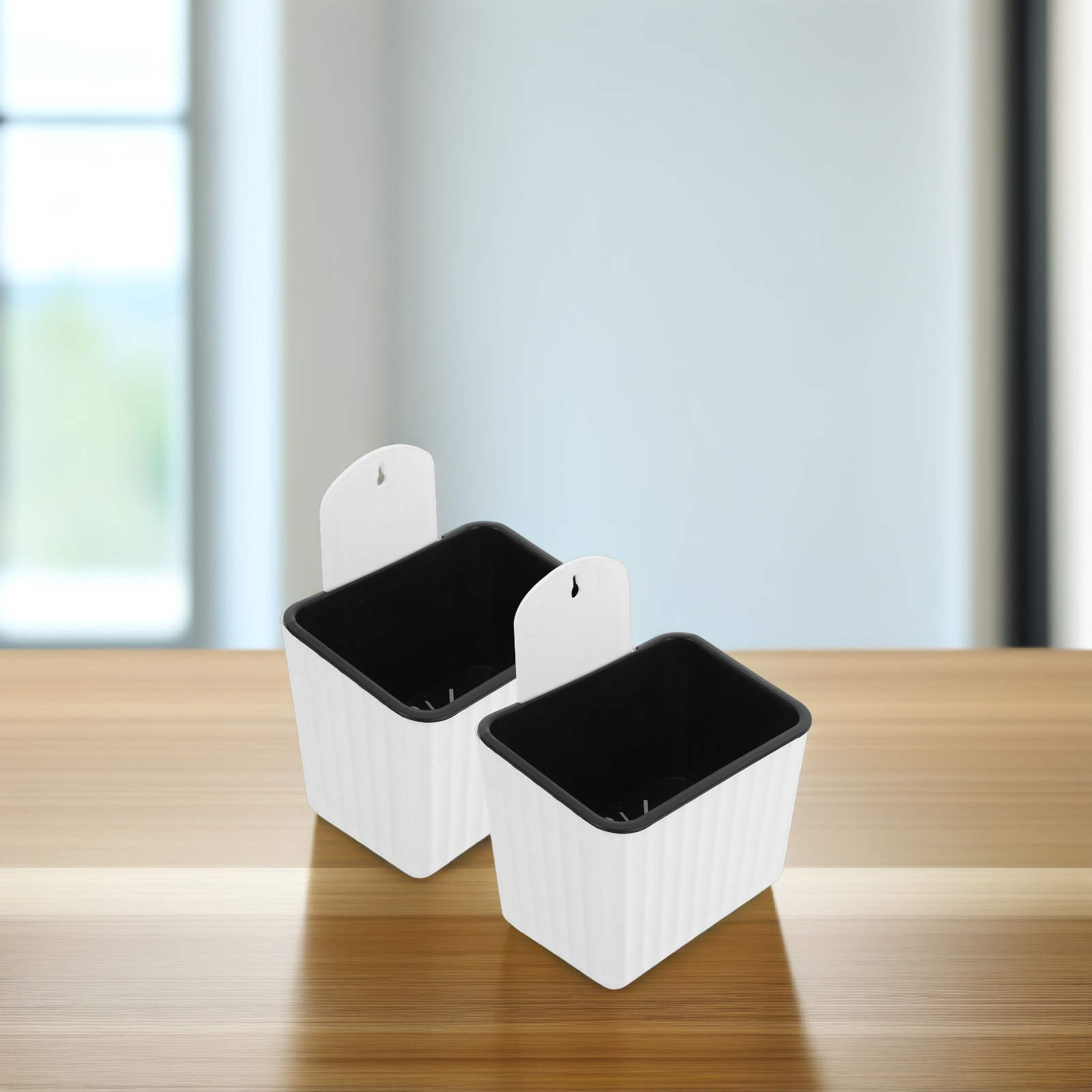 2 Buah Pot Bunga Penyiram Otom - Self-Watering Planter ulasan dan harga