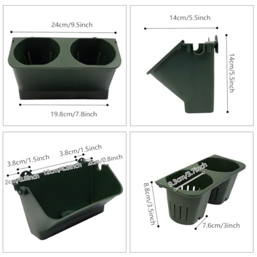 Penanam Dinding Vertikal Untuk - Self-Watering Planter ulasan dan harga