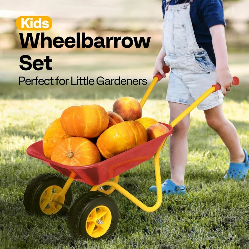 Gerobak Anak-anak dengan Set A - Gardening Tools Set Gift ulasan dan harga